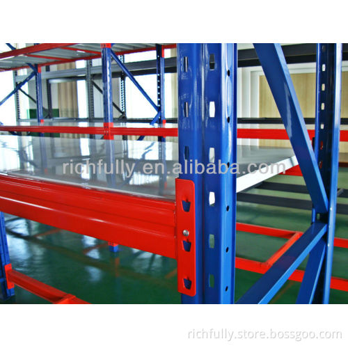 2015 Hot Products Heavy-Duty Metal Warehouse Shelving with Steel Plate